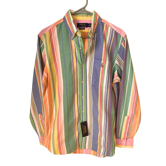 Polo Ralph Lauren Other - POLO RALPH LAUREN NWT BUTTONDOWN, MEDIUM, CLASSIC, PREPPY, STRIPED, COTTON